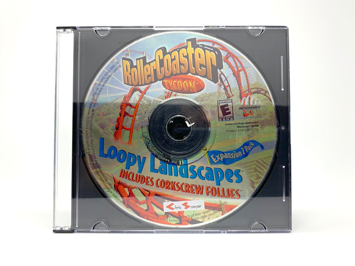 RollerCoaster Tycoon Loopy Landscapes Expansion Pack • PC