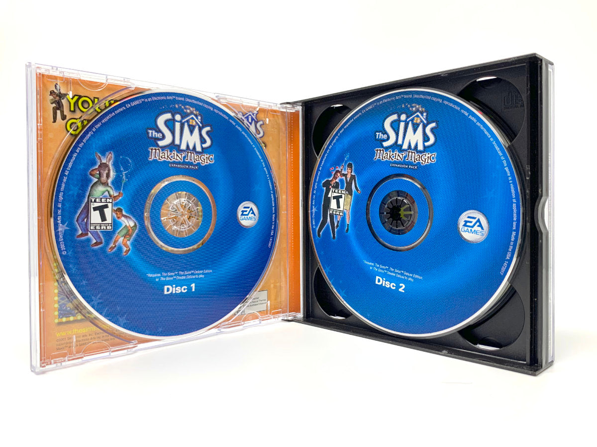 The Sims: Makin' Magic Expansion Pack *All 3 Discs* • PC (Windows)