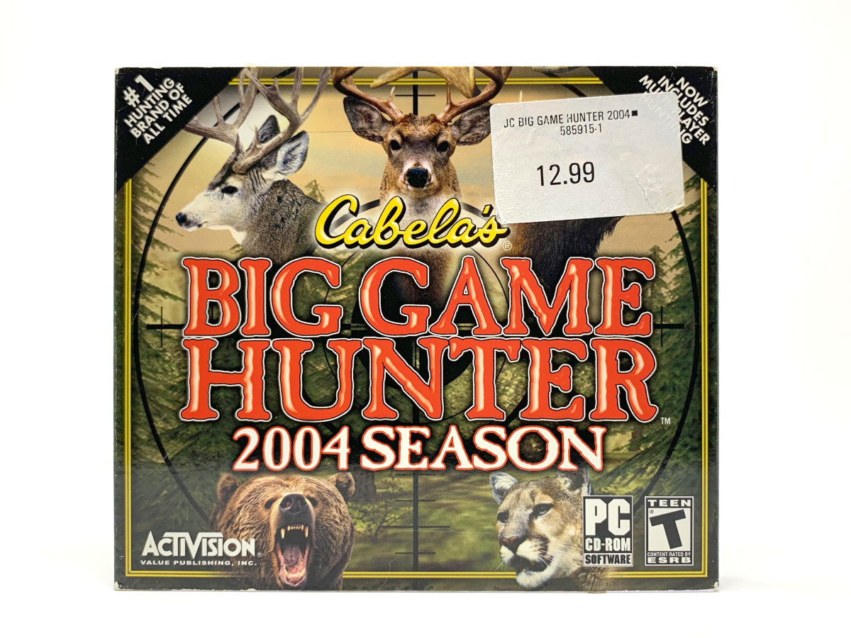 Cabela's Big Game Hunter: 2004 Season • PC