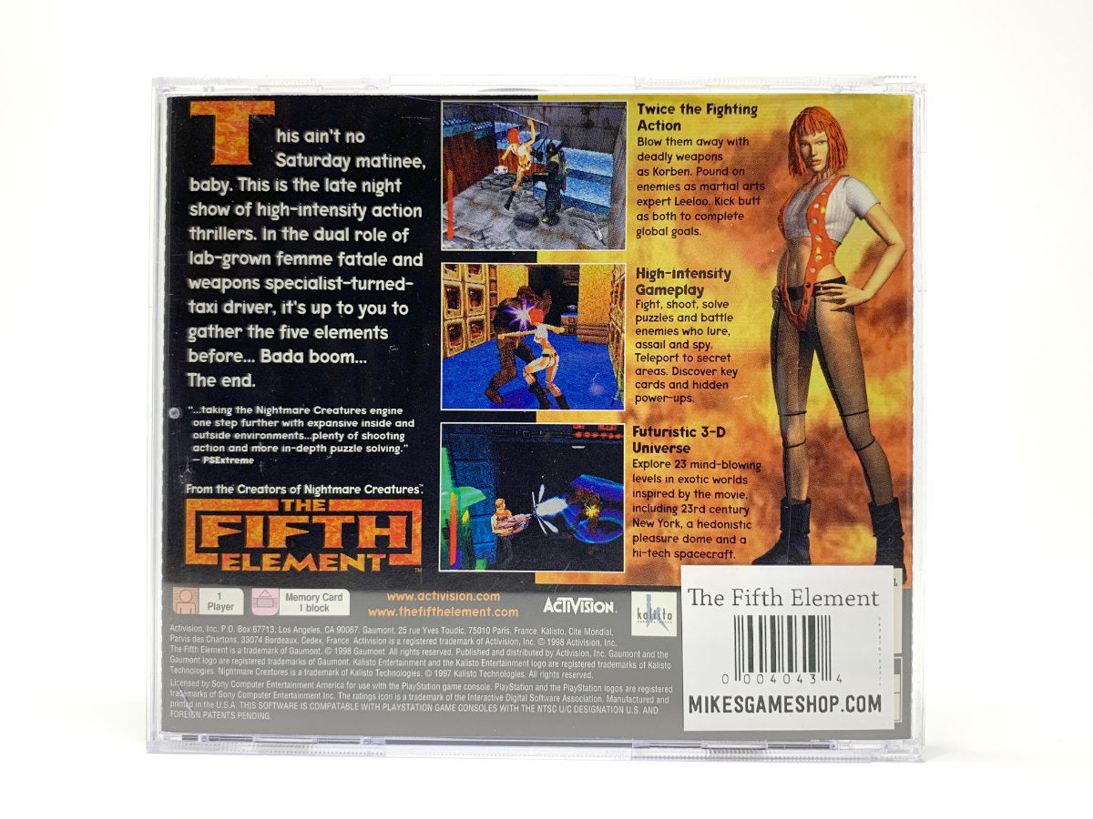 The Fifth Element • Playstation 1
