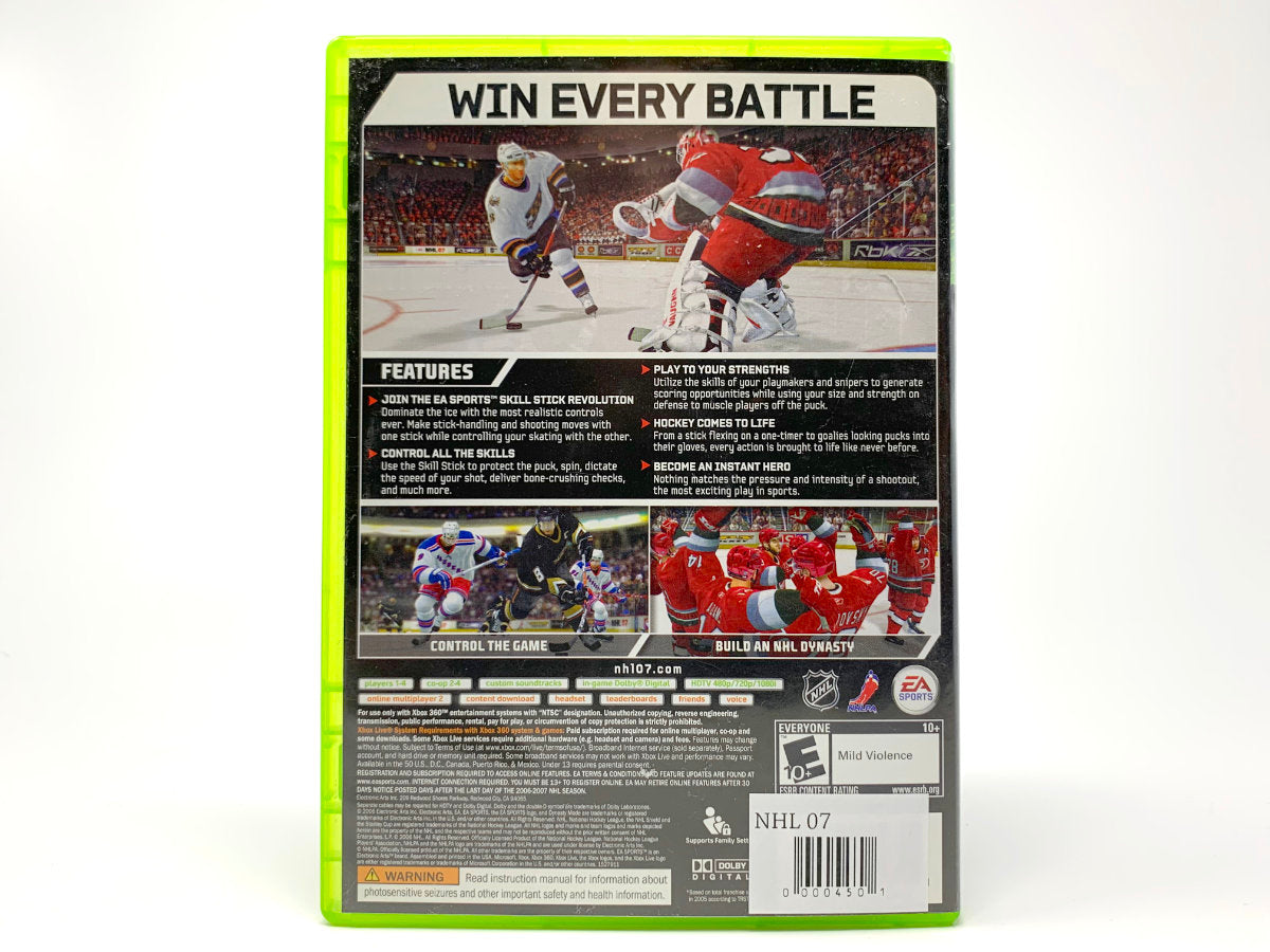 NHL 07 • Xbox 360