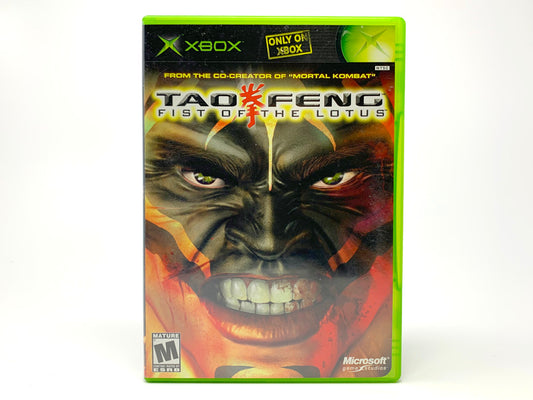 Tao Feng: Fist of the Lotus • Xbox Original