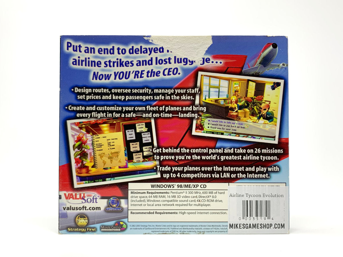 Airline Tycoon Evolution • PC (Windows)
