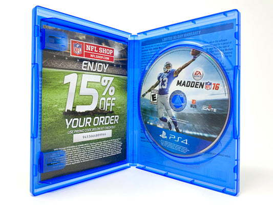 Madden NFL 16 • Playstation 4