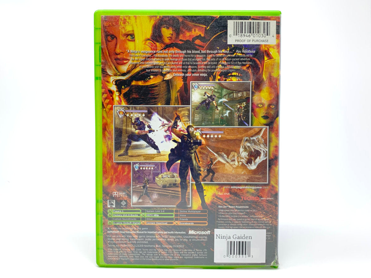 Ninja Gaiden • Xbox Original