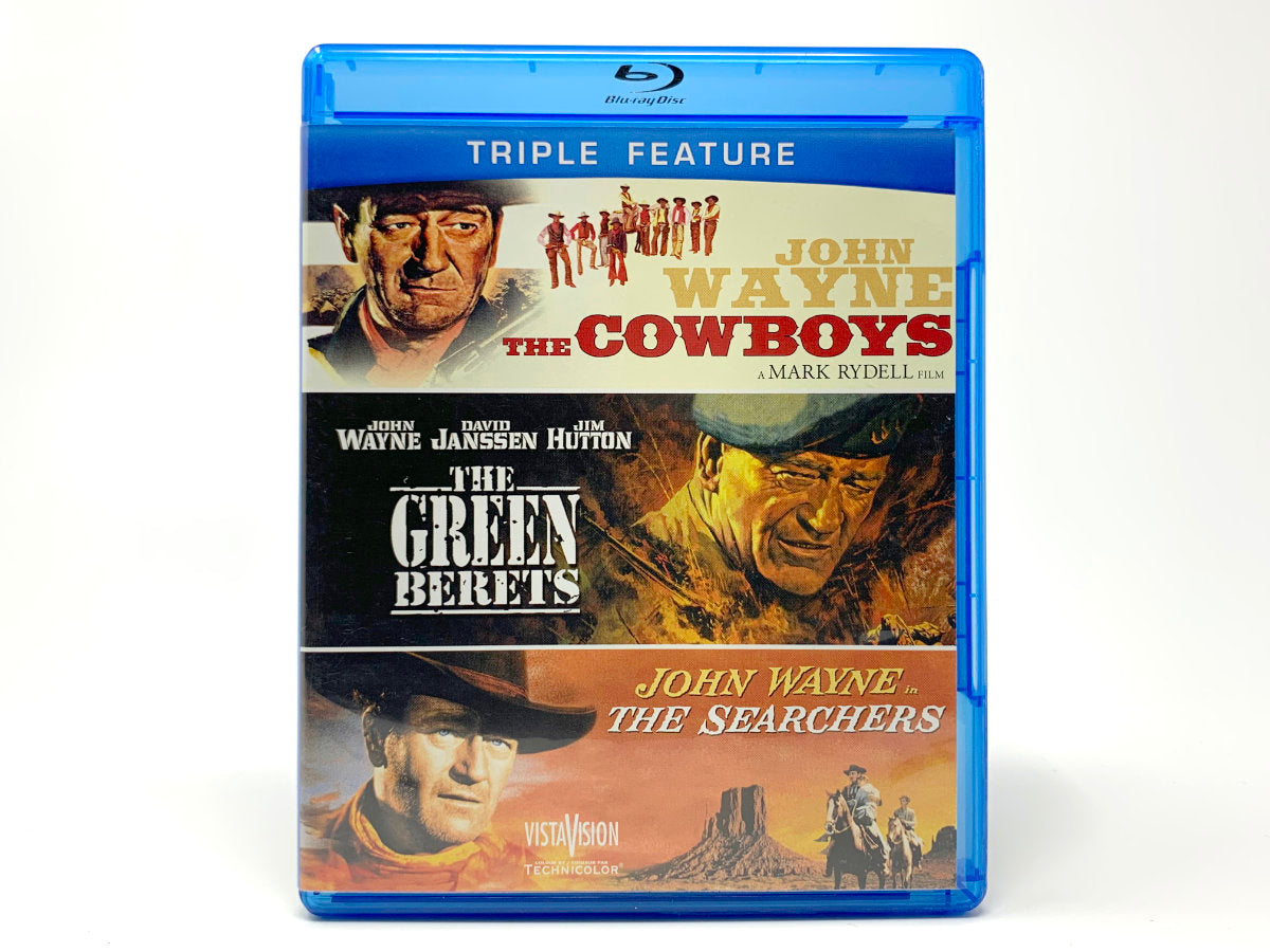 The Cowboys / The Green Berets / The Searchers • Blu-ray