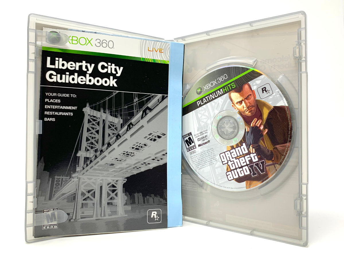 GTA Grand Theft Auto Liberty City Xbox 360 Video GAME Manual guidebook NO  GAME