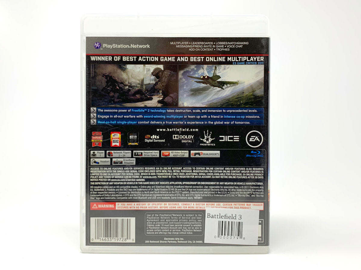 Battlefield 3 • Playstation 3