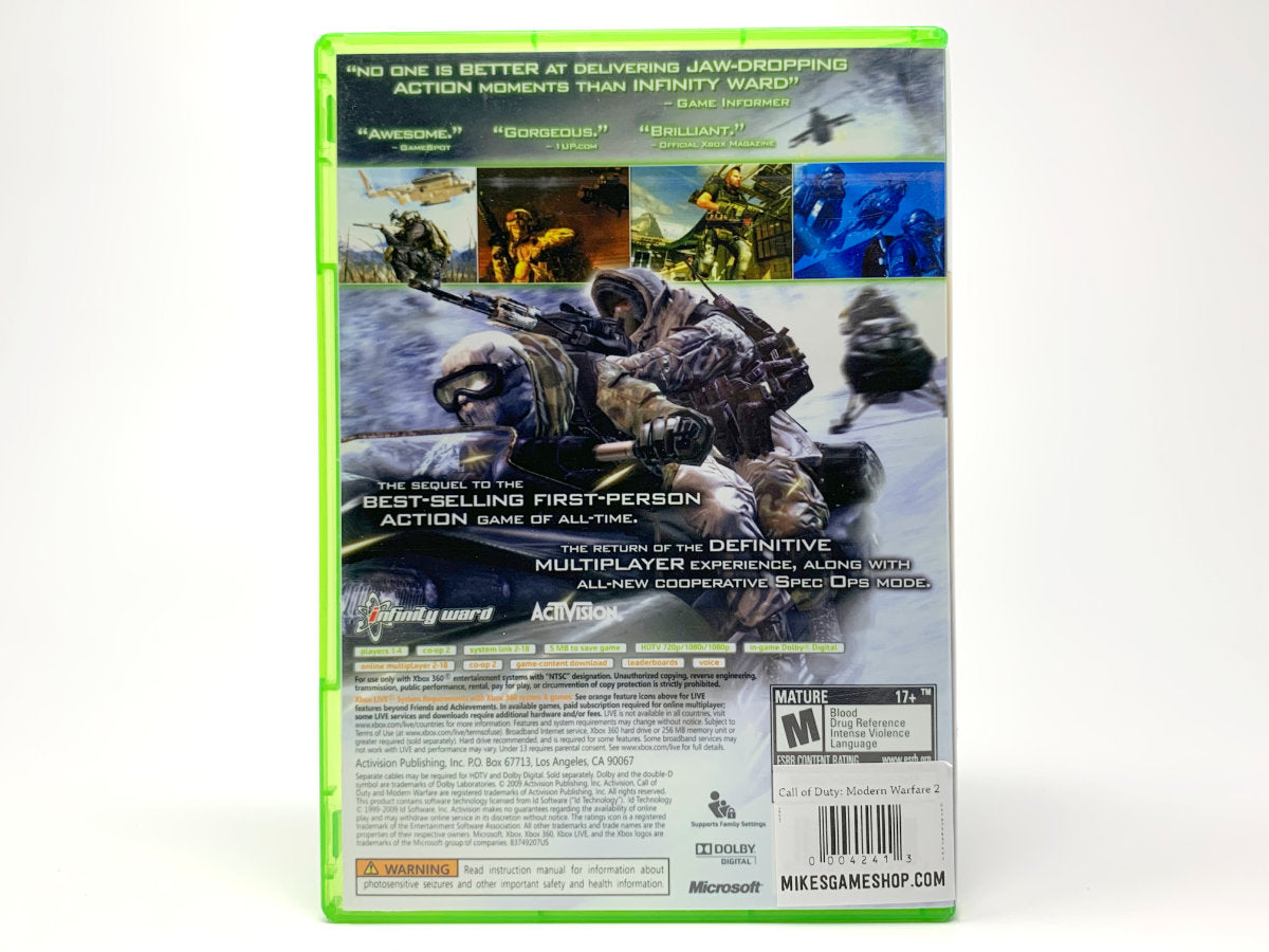 Call of Duty: Modern Warfare 2 • Xbox 360
