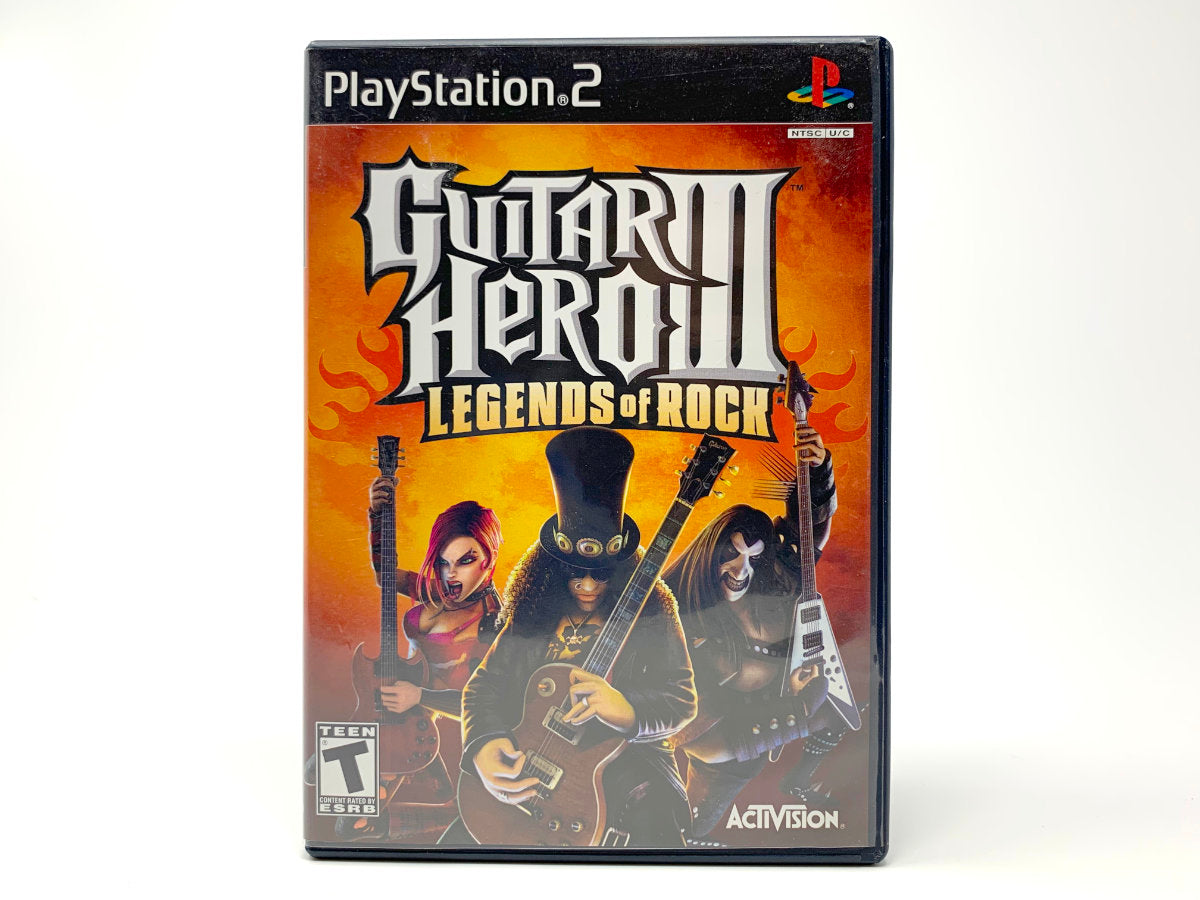 Guitar Hero III: Legends of Rock • Playstation 2