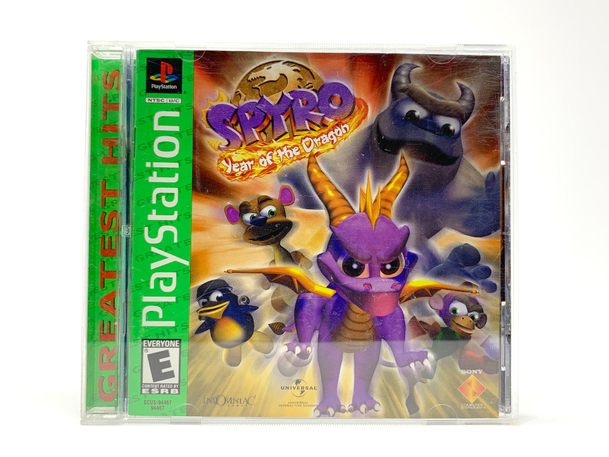 Spyro: Year of the Dragon - Greatest Hits • Playstation 1