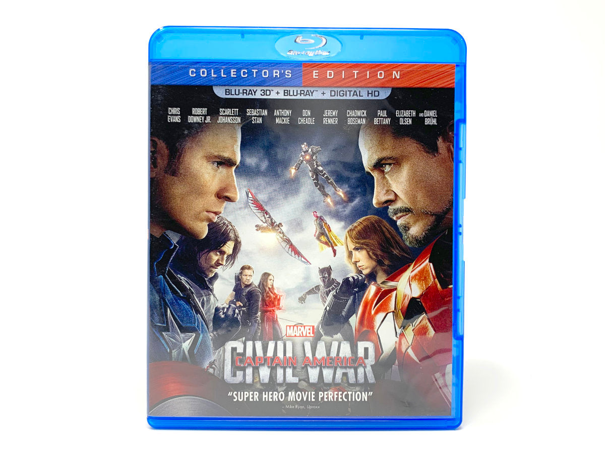 Captain America: Civil War 3D - Collector's Edition • Blu-ray