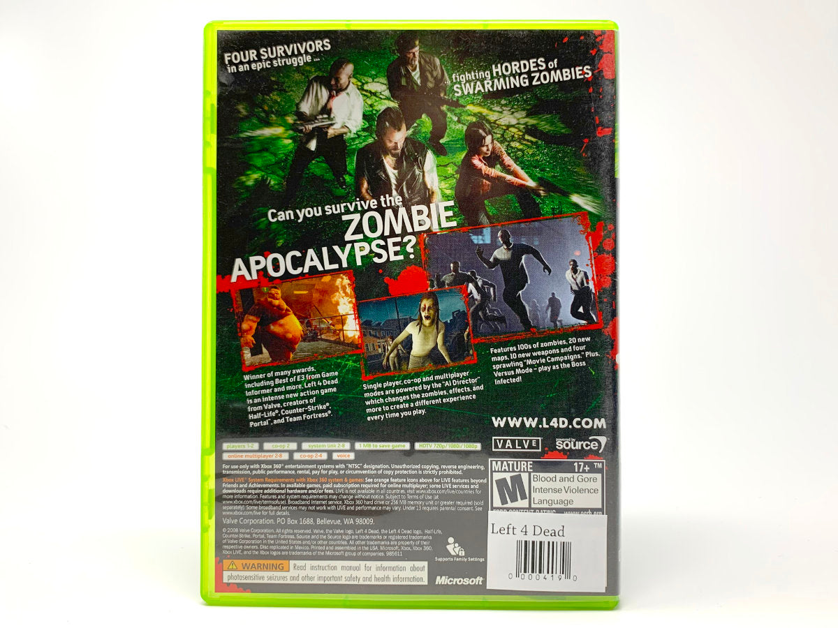 Left 4 Dead • Xbox 360