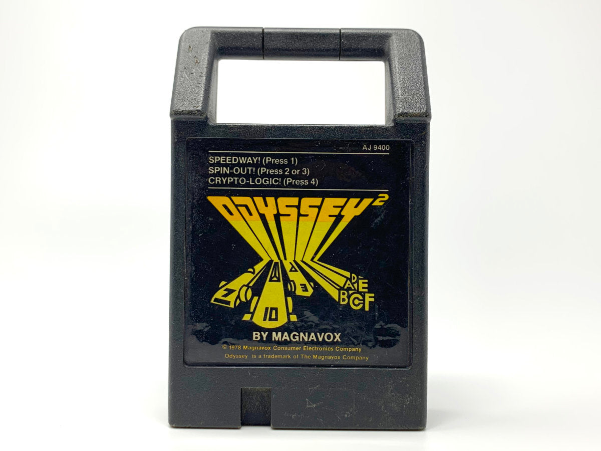 Speedway! / Sping-Out! / Crypto-Logic! • Magnavox Odyssey 2