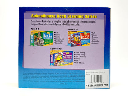 Schoolhouse Rock!: Thinking Games Deluxe • PC (Windows)