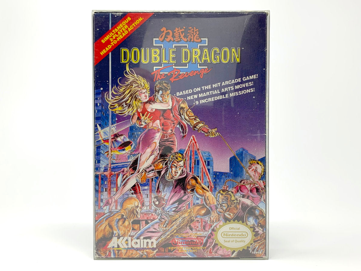 Double Dragon II: The Revenge – (3-Screw) *CIB* • Regular Nintendo (NES)