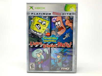 SpongeBob SquarePants: Lights, Camera, PANTS! • Xbox Original