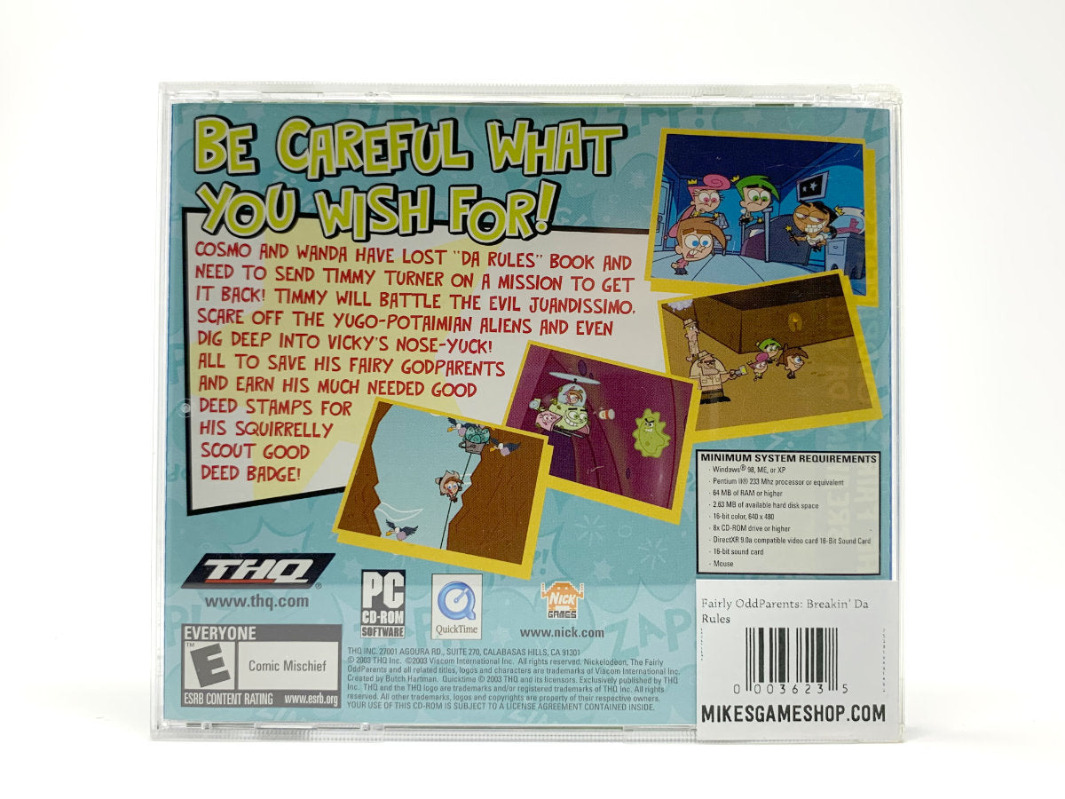 Fairly OddParents: Breakin' Da Rules • PC (Windows)