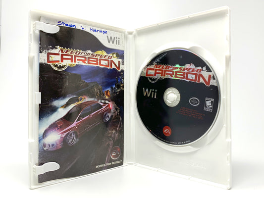 Need For Speed Carbon • Wii