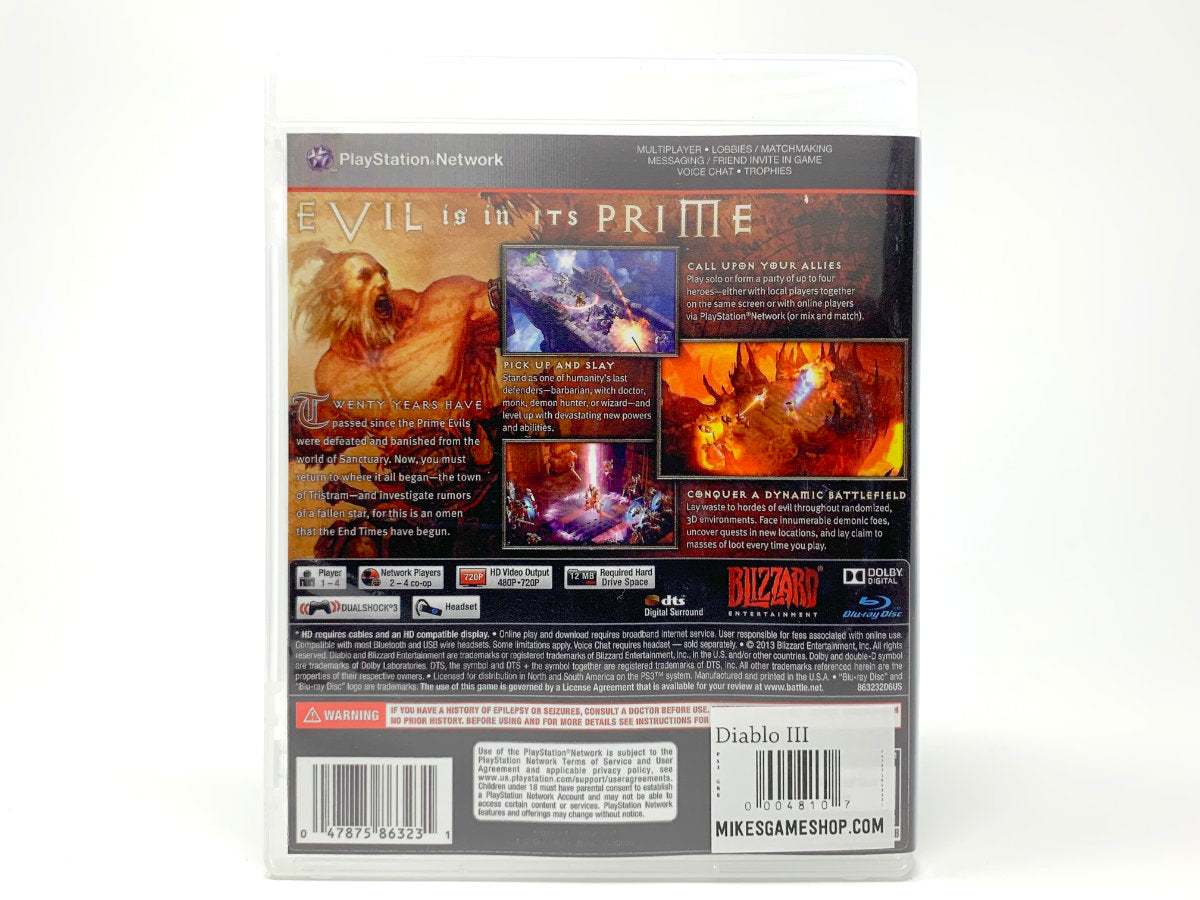 Diablo III • Playstation 3