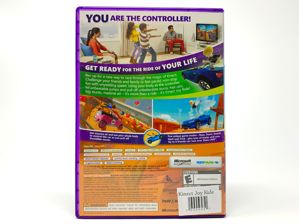 Kinect Joy Ride • Xbox 360