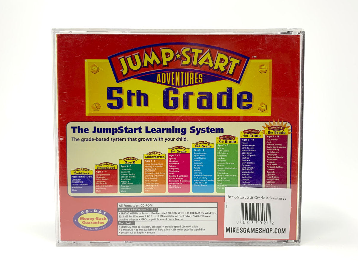 JumpStart 5th Grade Adventures • PC