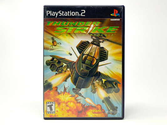 Thunderstrike: Operation Phoenix • Playstation 2