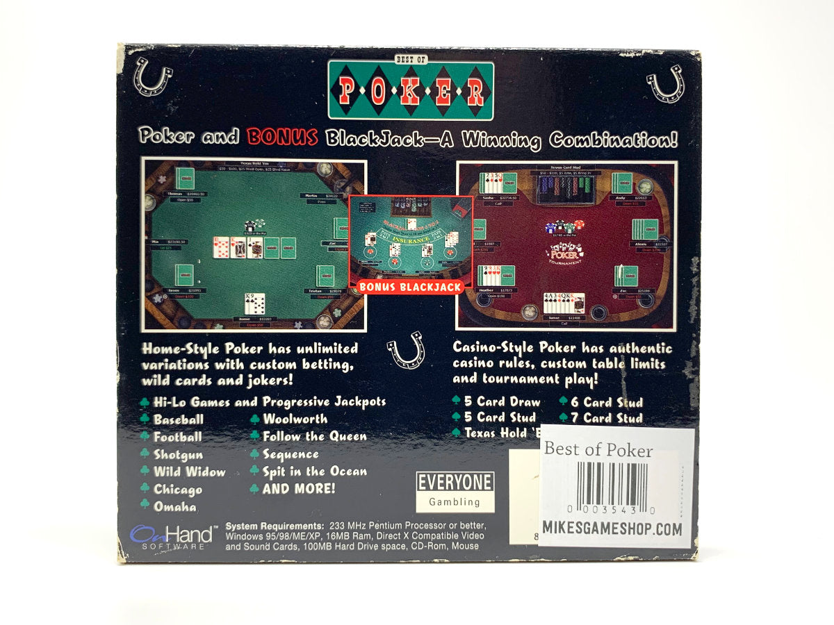 Best of Poker • PC (Windows)