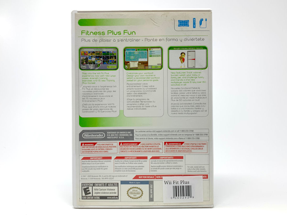 Wii Fit Plus • Nintendo Wii