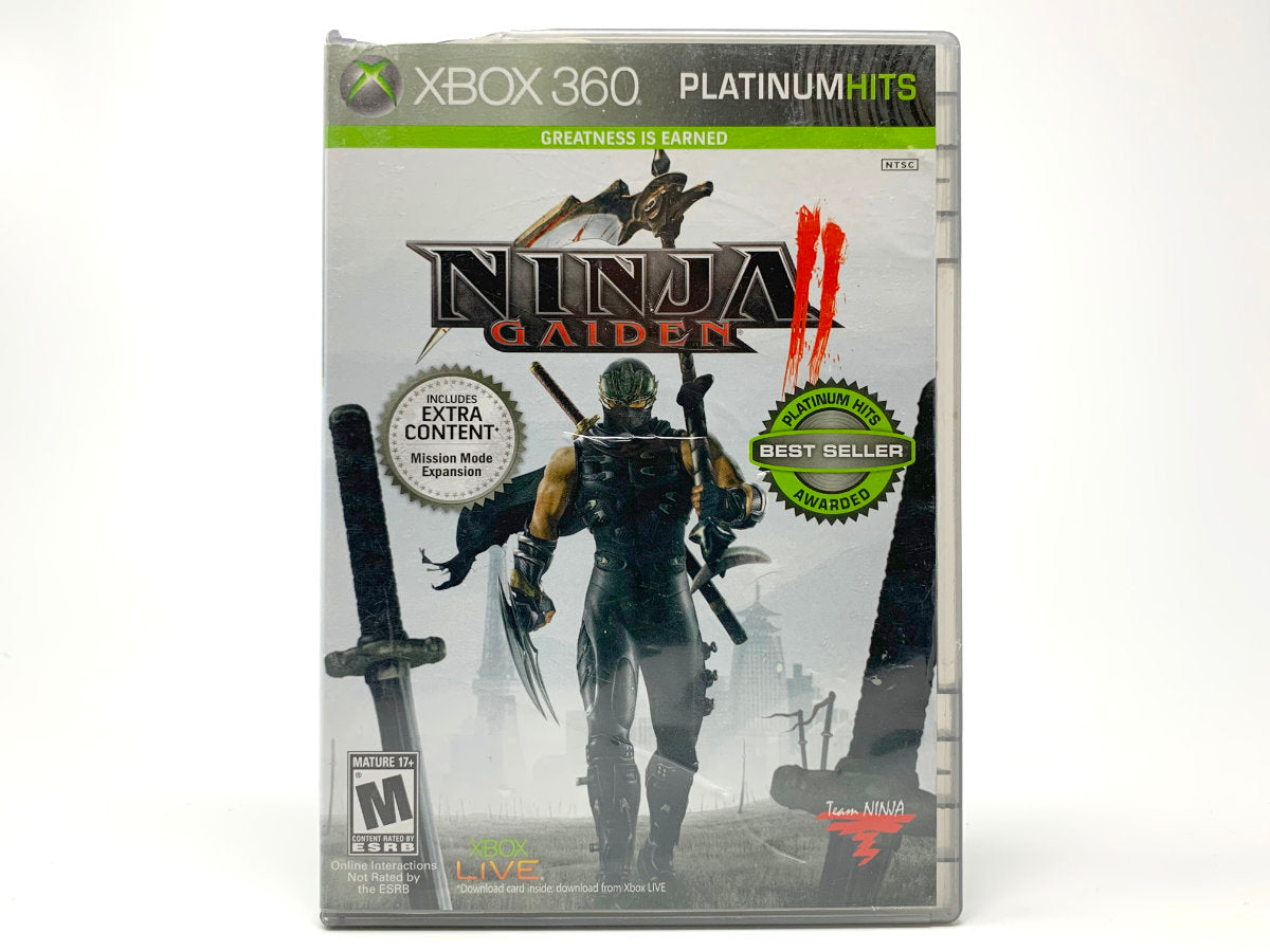 Ninja Gaiden II - Platinum Hits • Xbox 360