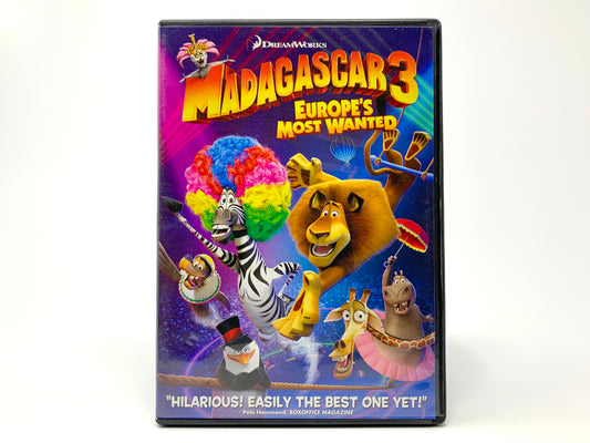 Madagascar 3: Europe's Most Wanted • DVD