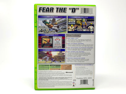 Madden NFL 2005 – Special Edition • Xbox Original