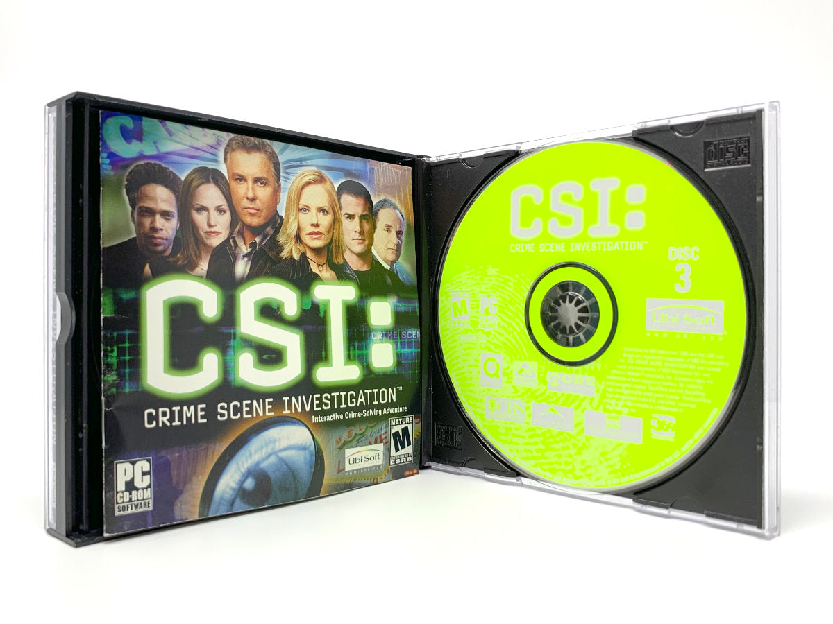 CSI: Crime Scene Investigation *All 3 Discs* • PC (Windows)