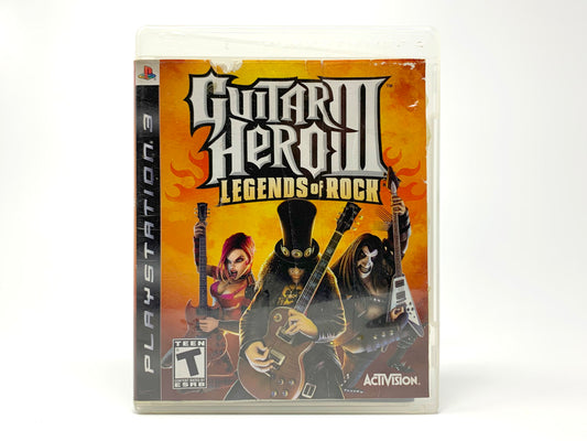 Guitar Hero III: Legends of Rock • Playstation 3