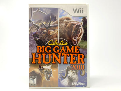 Cabela's Big Game Hunter 2010 • Nintendo Wii