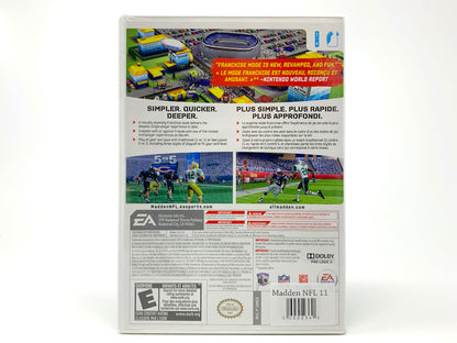 Madden NFL 11 • Nintendo Wii