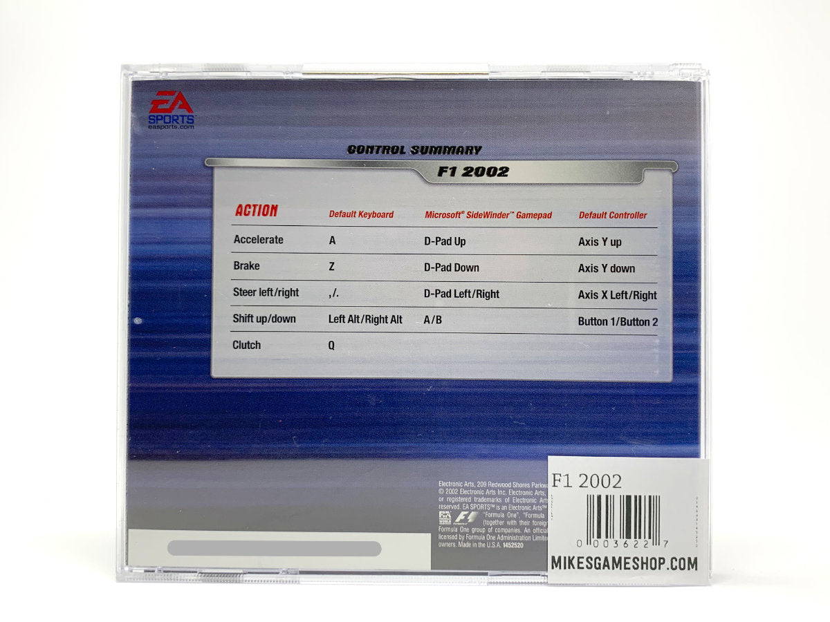 F1 2002 • PC (Windows)
