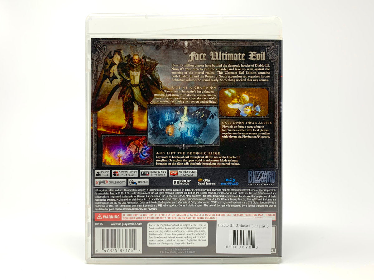 Diablo III – Ultimate Evil Edition • Playstation 3