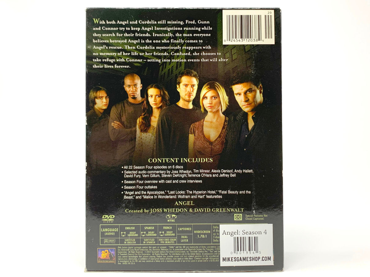 Angel: Season 4 • DVD