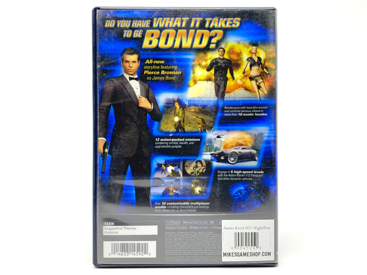 007 NightFire (James Bond) • Playstation 2