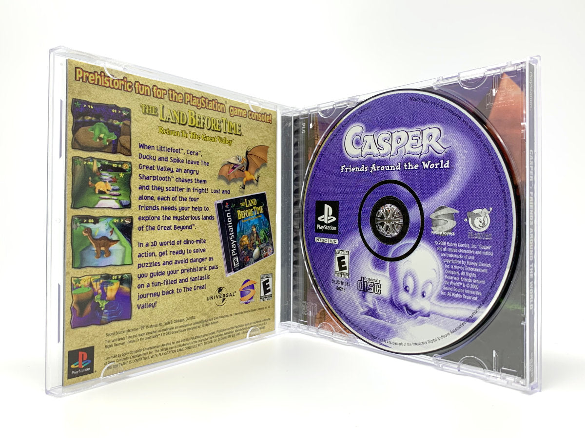 Casper Friends Around The World - PS1 PAL VF PlayStation 1 NEUF SOUS BLISTER Casper Friends Around The World - PS1 PAL VF PlayStation 1 NEUF SOUS BLISTER