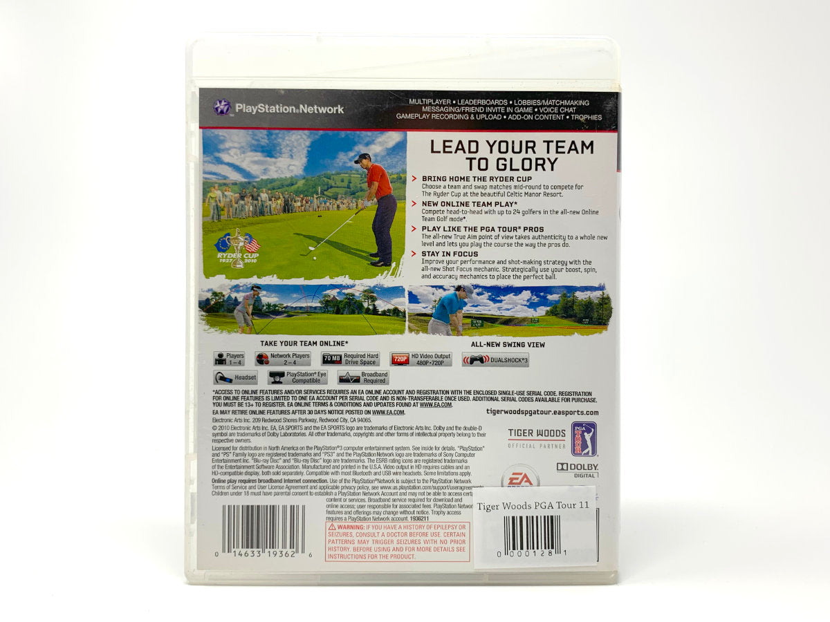 Tiger Woods PGA Tour 11 • Playstation 3