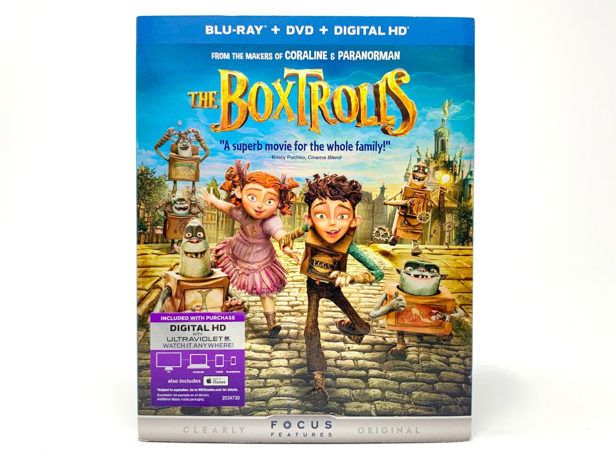 The Boxtrolls • Blu-ray