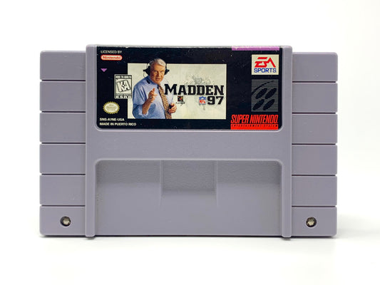 Madden NFL 97 • Super Nintendo