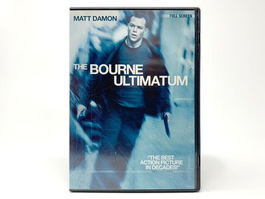 The Bourne Ultimatum – Full-Screen • DVD