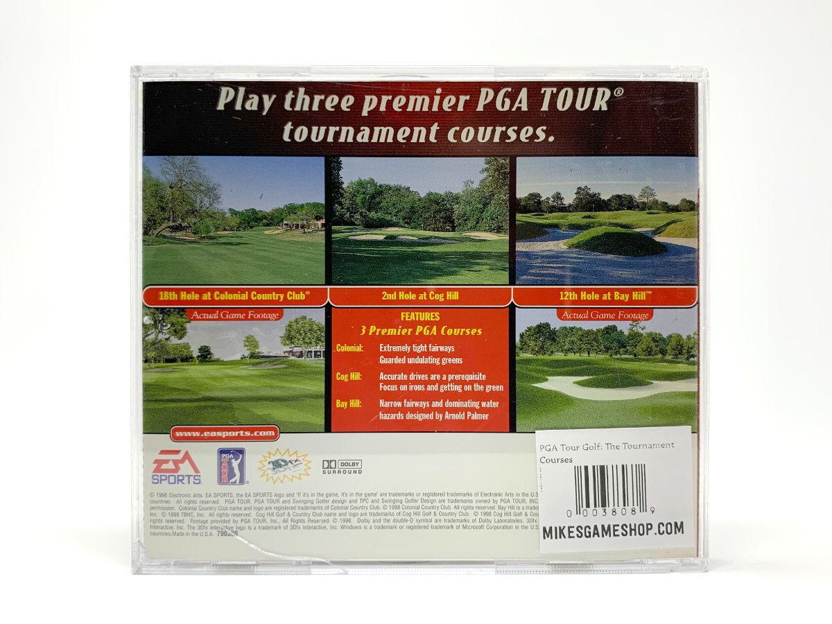 PGA Tour Golf: The Tournament Courses • PC
