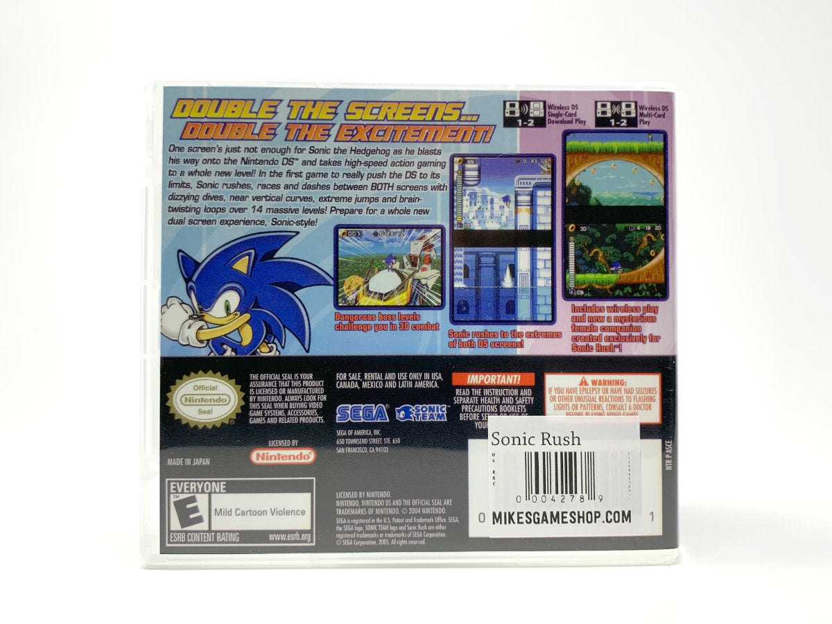 Sonic Rush • Nintendo DS