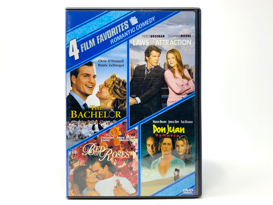 The Bachelor + Bed of Roses + Don Juan DeMarco + Laws of Attraction - 4 Films • DVD