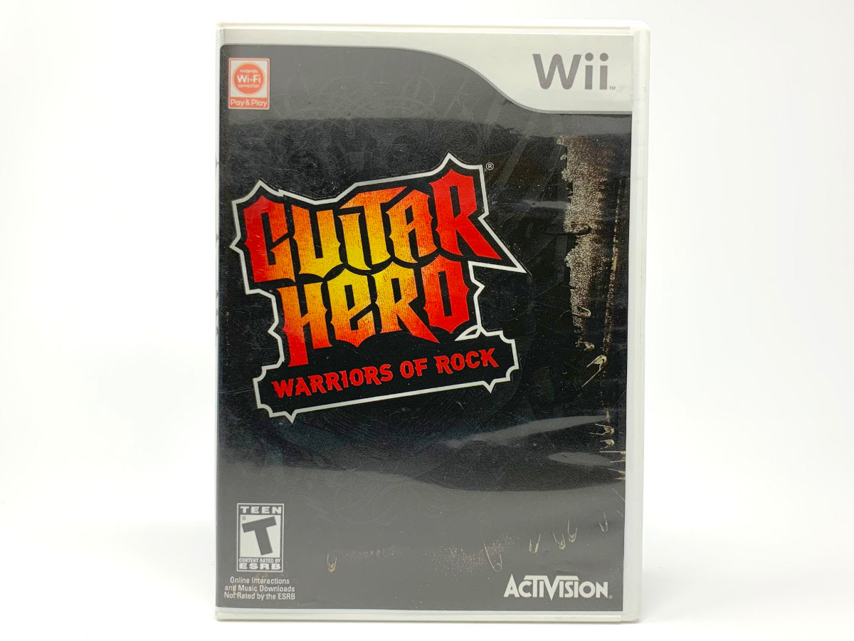 Guitar Hero: Warriors of Rock • Wii