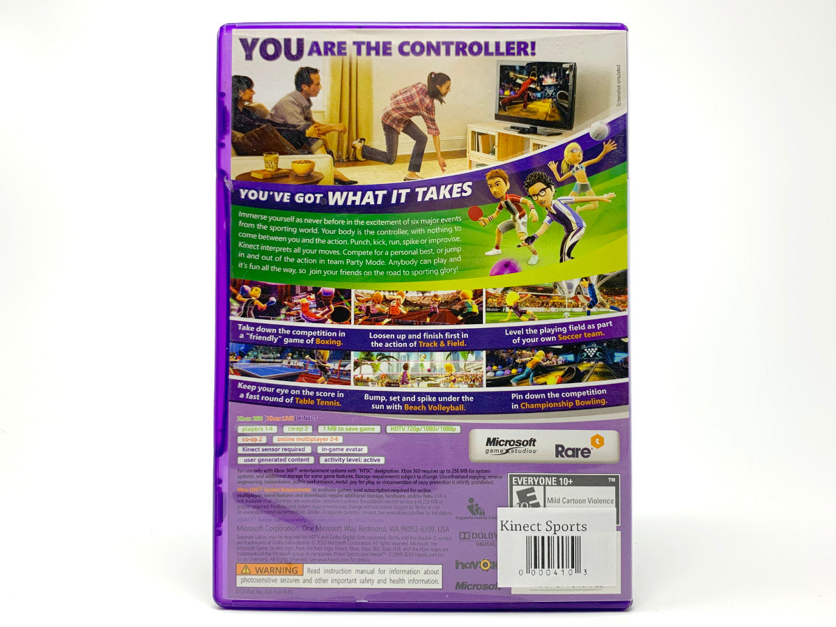 Kinect Sports • Xbox 360